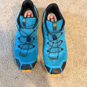 Salomon Men's Vibrant Blue Athletic Shoes